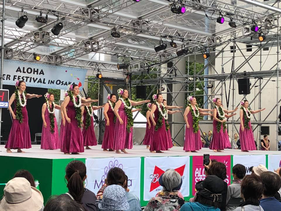 2018年5月19日(土)　Aloha Summer Festival in Osaka 2018 グループ